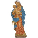 Euromarchi  Maria beeldje - met kindje Jezus - 25 cm - polystone - religieuze beelden
