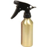 4x stuks waterverstuiver metallic goud 200 ml