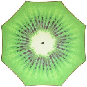 Parasol - kiwi fruit - D180 cm - UV-bescherming - incl. draagtas