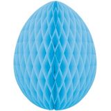 5x stuks hangende gekleurde paaseieren van papier 20 cm - Paas/Pasen thema decoraties/versieringen - Honeycombs