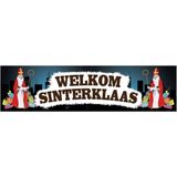 Sinterklaas PVC spandoek 200 x 50 cm