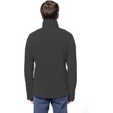 Kariban Fleece trui - antraciet - halve ritskraag - warme winter sweater - heren - polyester