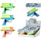 3x Waterpistool/waterpistolen blauw 15 cm