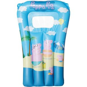 Peppa Pig/Big opblaasbaar luchtbed 67 x 43 cm speelgoed voor kinderen - Buitenspeelgoed luchtbedden - Opblaasbedden - Waterspeelgoed