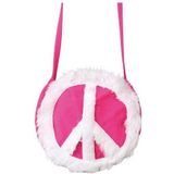 Toppers Peace tasje roze