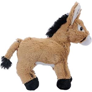 Pia soft Toys Knuffeldier Ezel - zachte pluche stof - premium kwaliteit knuffels - lichtbruin - 24 cm - Ezels