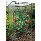 Tomaten tuinkas met dubbele ritssluiting 150 cm - Tuinier/moestuin artikelen kweekkassen/broeikassen