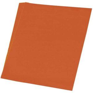 50 vellen oranje A4 hobby papier - Hobbymateriaal - Knutselen met papier - Knutselpapier