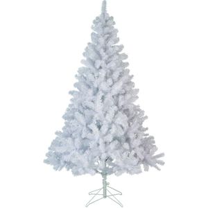 Kunst kerstboom Imperial Pine -  340 tips - wit - 150 cm