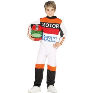 Verkleedkleding motorcoureur voor jongens/meisjes - Carnavalskleding voor kinderen