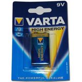 Varta Energy Alkaline batterij - 6x - 9V - blokbatterij - LR61