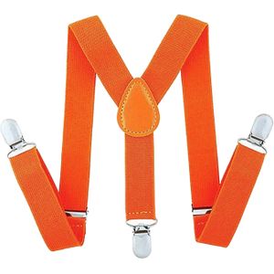 Oranje bretels voor volwassenen - Koningsdag - Oranje supporters