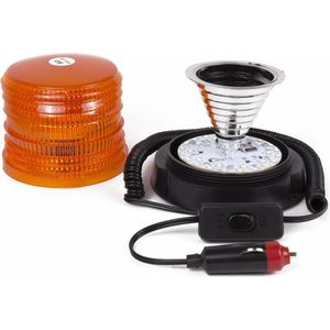 Benson Zwaailamp/waarschuwingslicht oranje LED 12V - Auto waarschuwingslamp