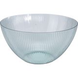 Salade/sla serveerschaal van kunststof 25 cm 4000 ml - Keuken/kookbenodigdheden - Picknicken - Camping/caravan servies - Tafel dekken - Salade serveren - Saladekommen - Saladeschalen