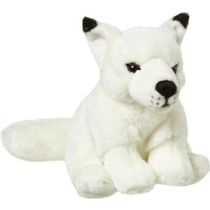 Pluche Poolvos knuffel van 22 cm - Wilde dieren speelgoed knuffels cadeau