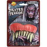 Horror monster gebit/neptanden - Halloween verkleed accessoire voor volwassenen