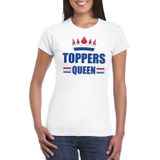 Toppers in concert Toppers Queen verkleedkleding - Wit dames shirt