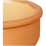 La Dehesa - Set 6x tapas/creme brulee schaaltjes terracotta/geel 8 cm