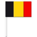 Zwaaivlaggetjes Belgie 12 x 24 cm