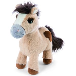 Nici Mystery Hearts Pony/paard Loretta pluche knuffel - beige - 25 cm