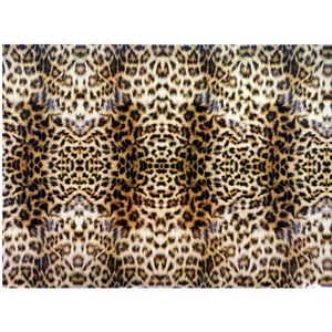 Decoratie plakfolie - 2x - panter print - 45 cm x 2 m - zelfklevend