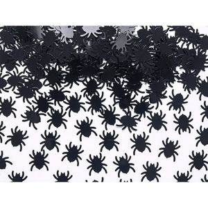 3x Spinnetjes confetti zwart 45 gram