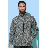 Fleece vest premium donker grijs voor heren - Outdoorkleding wandelen/camping - Vesten/jacks herenkleding