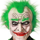 Halloween/Horror verkleed masker - The Joker - Clown - volwassenen - Latex