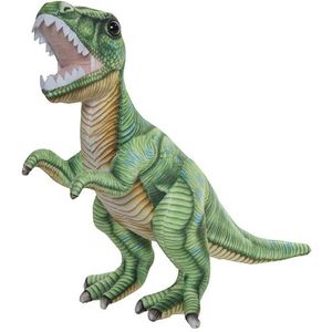 Pluche knuffel dinosaurus T-Rex van 30 cm - Dino speelgoed knuffeldieren