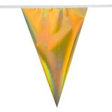 3x Stuks Boland PE vlaggenlijn - 4m - meerkleurig - Universeel Thema