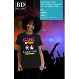 Bellatio Decorations Vrijgezellenfeest T-shirt voor dames - game over - zwart - bruiloft/trouwen