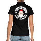 Foute kerst polo / poloshirt Sons of Santa North Pole - voor dames - kerstkleding / christmas outfit
