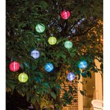 Lumineo lampionnen lichtsnoer led - 2x - 5 kleuren - 14,5m lichtslinger