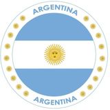 50x Bierviltjes Argentinie thema print - Onderzetters Argentijnse vlag - Landen decoratie feestartikelen