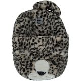 Grote panter/luipaard voetenwarmer slof voor kinderen/dames - Dierensloffen/dierenpantoffels voor jongens/meisjes