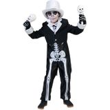 Skelet kostuum voor jongens - Halloween verkleedkleding