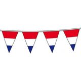 3x stuks Vlaggenlijnen Holland rood wit blauw