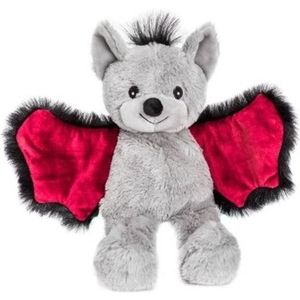 Magnetron warmte knuffel vleermuis 18 cm - Verwijderbare zak - Warmte/koelte knuffelvleermuis - Kruik knuffels voor kinderen/jongens/meisjes