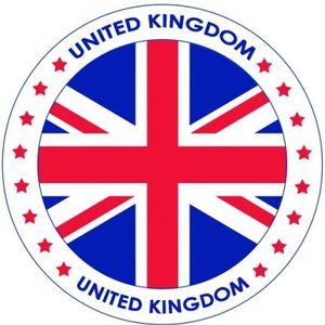 50x Bierviltjes Engeland thema print - Onderzetters Britse vlag - Landen decoratie feestartikelen