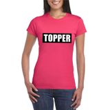 T-shirt Topper roze voor dames