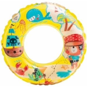 Intex zwemband/zwemring voor kinderen 61 cm - dino/dinosaurussen print