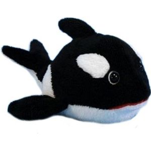 Pluche orka knuffel 13 cm speelgoed