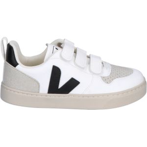 Veja V-10 Cwl Kids White Black