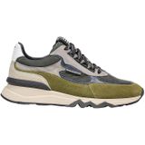 Floris van Bommel - De Zager SFM-10234 - Lage Sneaker - DarkGreen - G+ Wijdte