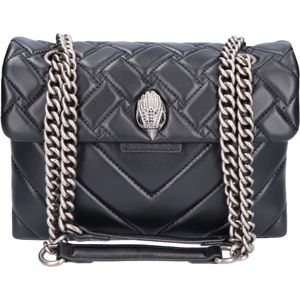 Kurt Geiger Kensington Leather X Bag Black