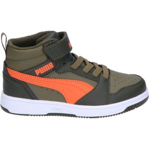 Puma Rebound V6 Wtr Velcro Dark Olive Maple Syrup