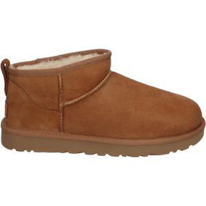 UGG - Classic Ultra Mini - Enkellaarsjes - Beige - Schapenvacht