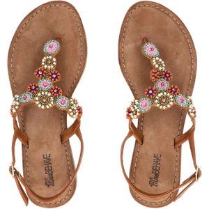 Wisal Tan Multi Color