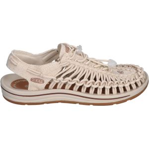 Keen Uneek Canvas Open Air Sneaker Dames Natural