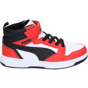 Rebound V6 Mid Velcro White Black Red